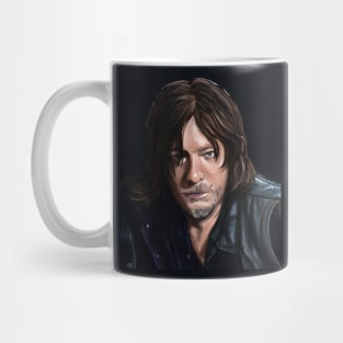 Daryl Dixon portrait Mug